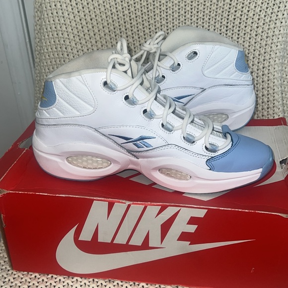 Iverson  Reebok Questions On To The Next blue white - Picture 6 of 10